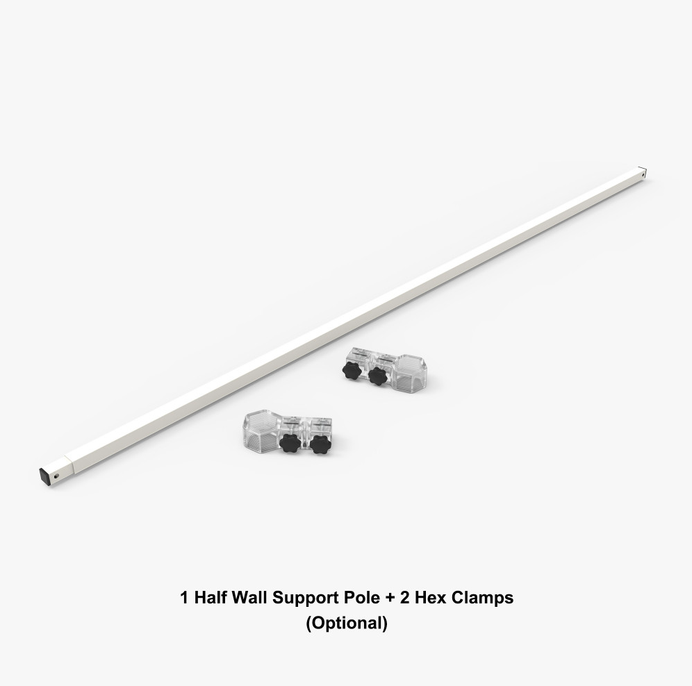 10ft Half Walls