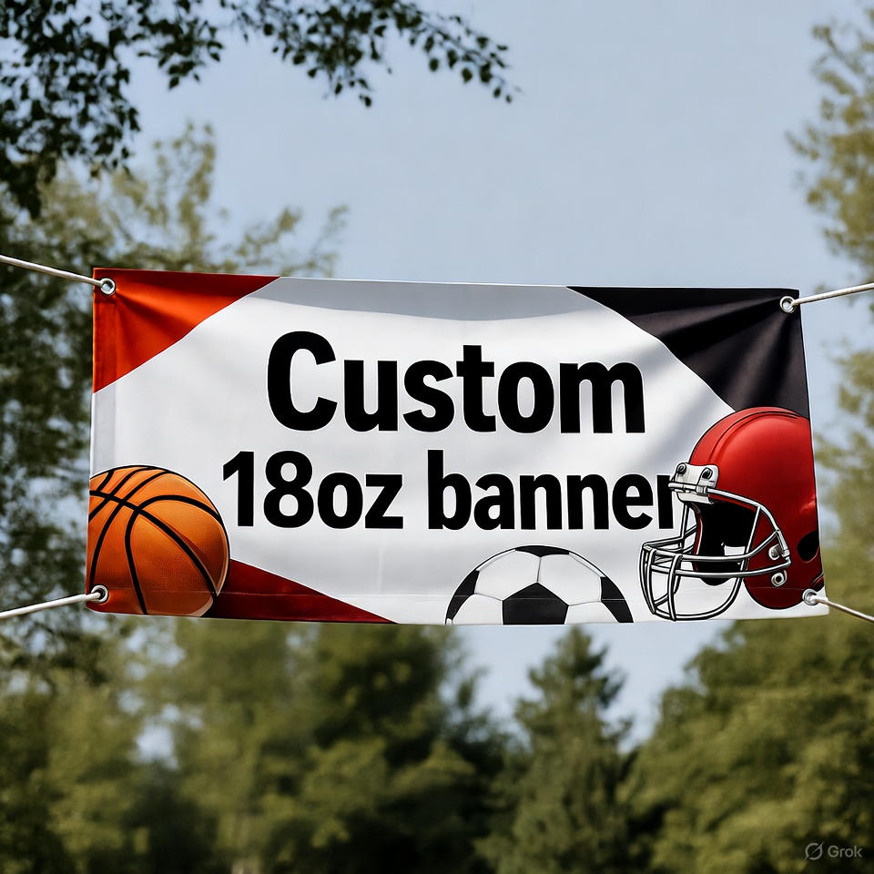18oz. Blockout Banner