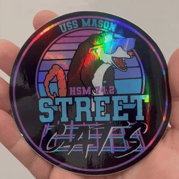 HOLOGRAPHIC STICKERS